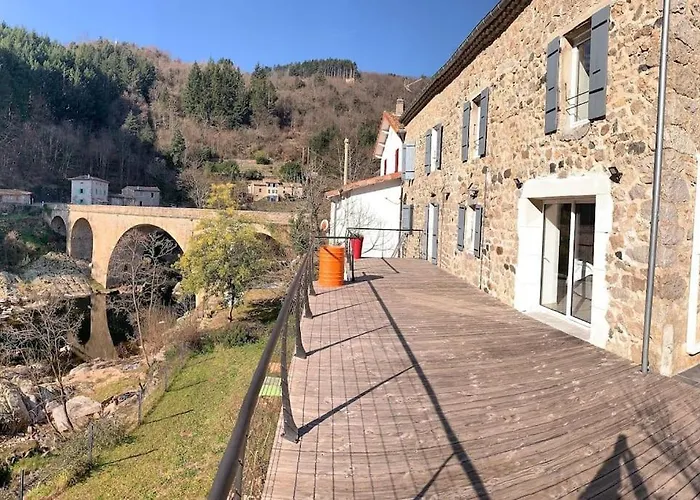 度假居 Le Gite De Moulinas Gluiras